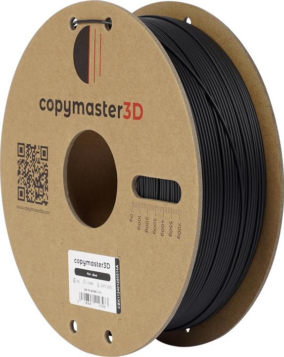 Actual product image Copymaster3D PLA (PLA, 1.75 mm, 1000 g, Black)