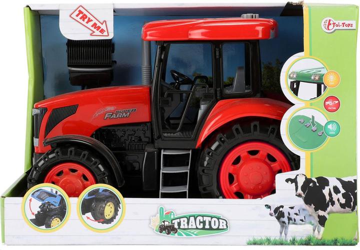Produktbild Toi-Toys Traktor gross mit Licht und Sound rot