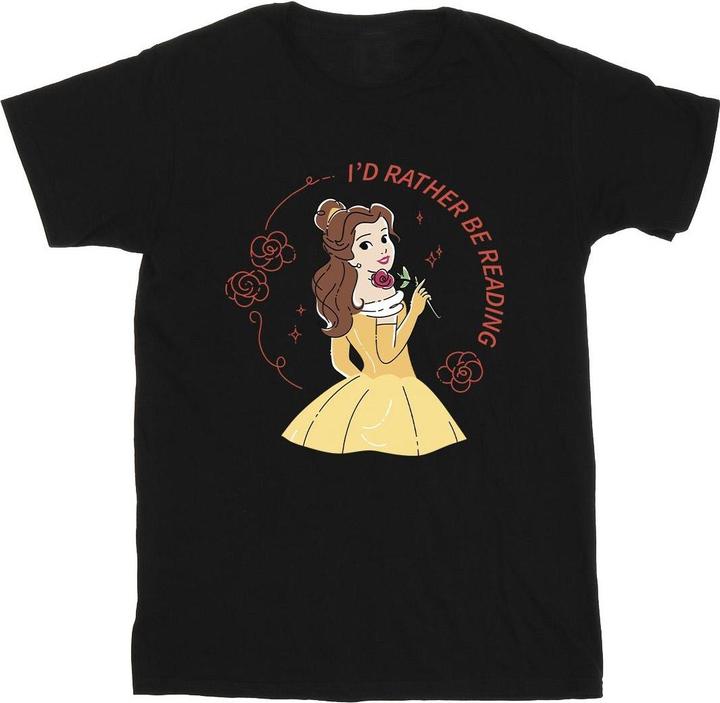 Disney Die Schöne und das Biest Ich würde lieber lesen TShirt