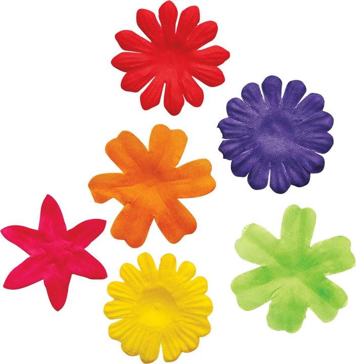 Produktbild Colorations Bunte Stoffblumen, 300 Stück.