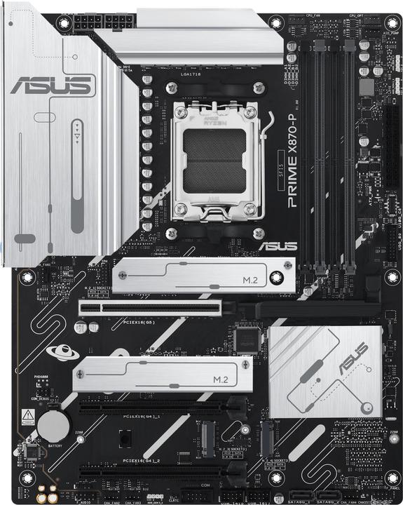 Image du produit ASUS PRIME X870-P (ATX, X870, AM5, DDR5) (AM5, AMD X870, ATX)