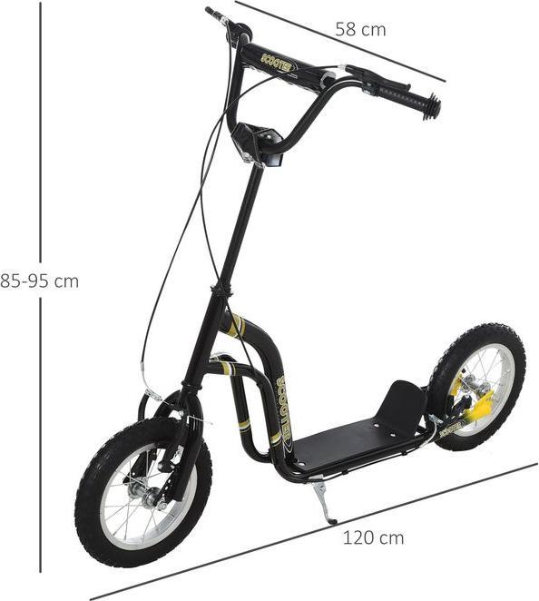 Produktbild Swisshandel24 Kinderroller ab 5 Jahre Scooter Kinderscooter Tretroller Cityroller Kinder Roller Kickboard mit Luft
