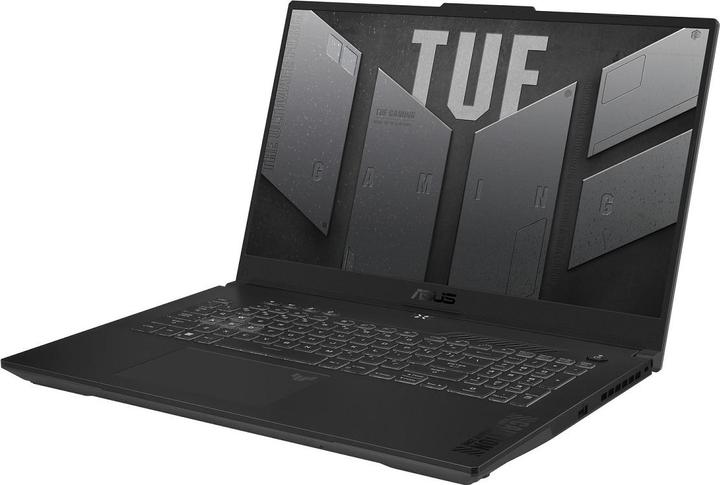 Actual product image ASUS TUF Gaming A17 FA707NUR-HX078W 17,3" FHD Ryzen 7-7435HS 16GB/1TB RTX4050 Win11 (17.30", AMD Ryzen 7 7435HS, 16 GB, 1000 GB, DE)