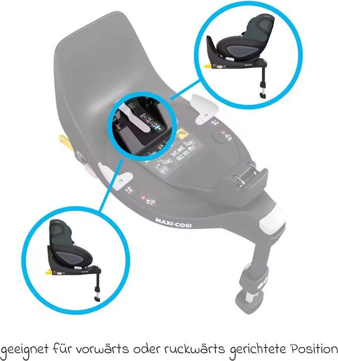 Produktbild Maxi-Cosi Babyschalen 3in1 Babyschale & Reboarder-Set FamilyFix (Babyschale, ECE R129/i-Size Norm)
