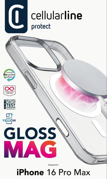Image du produit Cellularline Gloss Mag Case (Apple iPhone 16 Pro Max)
