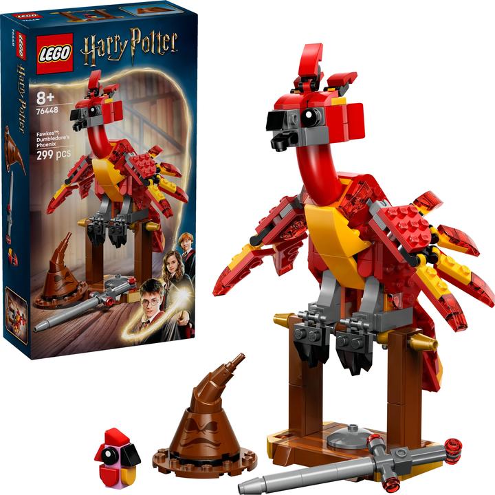 Produktbild LEGO Fawkes: Dumbledores Phönix (76448, LEGO Harry Potter)