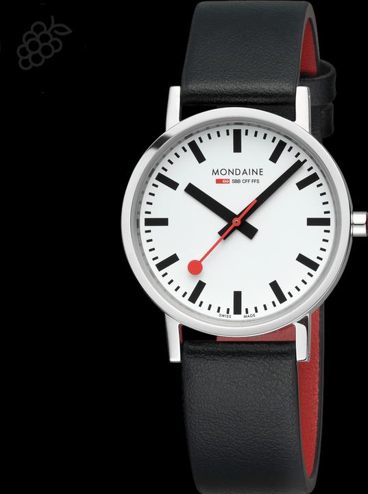 Immagine prodotto Mondaine Classico (Orologio da polso analogico, Fatto in Svizzera, 36 mm)