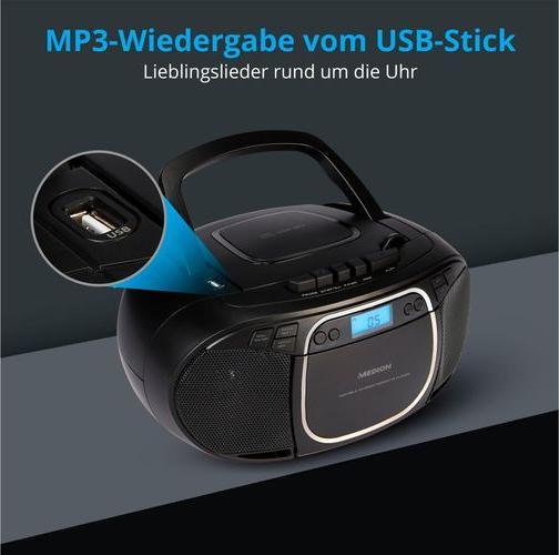 Actual product image Medion LIFE E66476 (VHF, AM, FM, PLL)