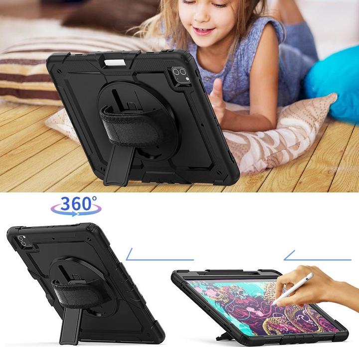 Produktbild Ueli Express Outdoor Extreme Schutzhülle (iPad Pro 12.9 2022 (6. Gen), iPad Pro 12.9 2018 (3. Gen), iPad Pro 12.9 2020 (4. Gen), iPad Pro 12.9 2021 (5. Gen))