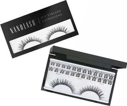 NoName DIY Wimpernverlängerung Cluster Lashes - Individuelle falsche Wimpern für zu Hause (CHARM) (Künstliche Wimpern)