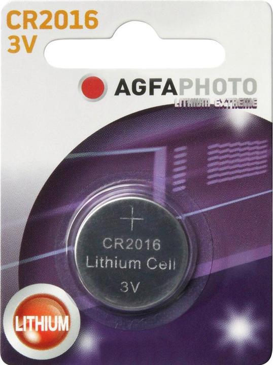 Produktbild AGFAPHOTO Lithium (1 Stk., CR2016, 75 mAh)