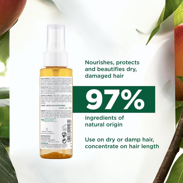 Image du produit Klorane Huile de mangue (100 ml)