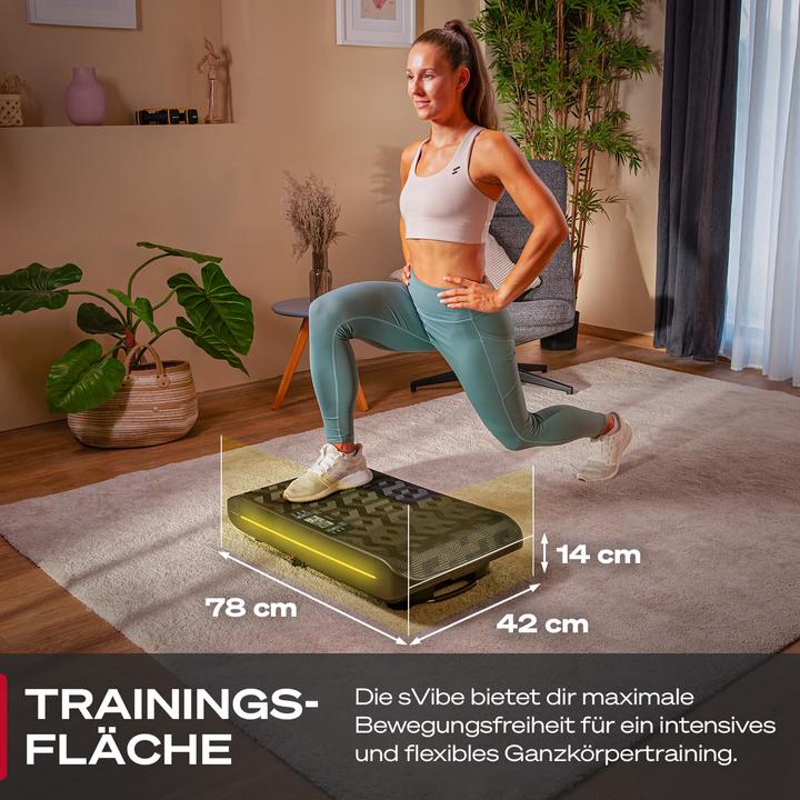 Actual product image Sportstech sVibe vibration plate