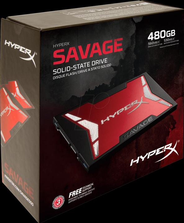 Produktbild HyperX Savage Kit (480 GB, 2.5")