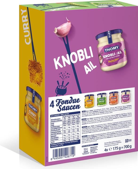 Produktbild THOMY Fondue (700 g)