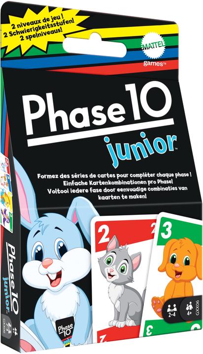 Mattel Games Phase 10 Junior (Multilingual)