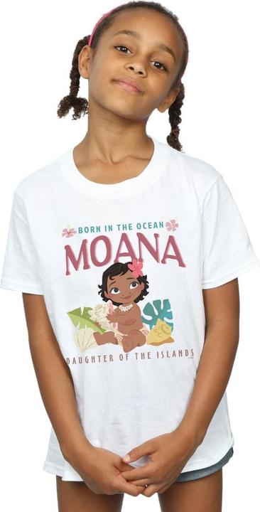Immagine prodotto Disney Moana Born In The Ocean Maglietta Ragazze (128)