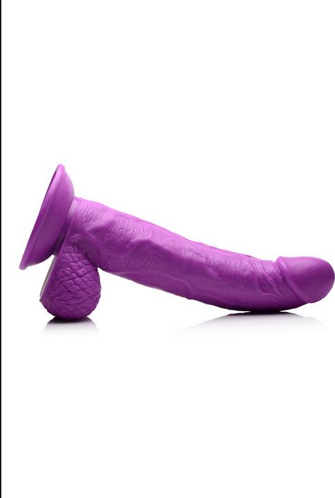 Image du produit Pop Peckers Poppin Dildo 19 cm - Purple