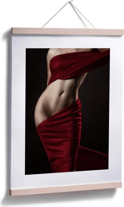Produktbild Trenddeko Antonik - Das rote Tuch (80 x 100 cm)