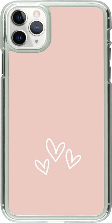 Image du produit PhoneLook Coque transparent Valentine 2023 three minimalist hearts (Apple iPhone 11 Pro Max)