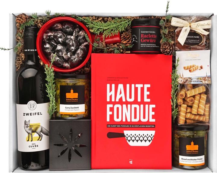 Geschenkkörbe CH Haute Fondue