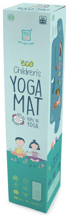 Buki eco children's yoga mat 61 x 150 cm green