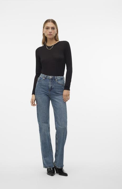 Actual product image Vero Moda VMTESSA Hohe Taille Weit geschnitten Jeans Weit geschnitten (W26/L32)