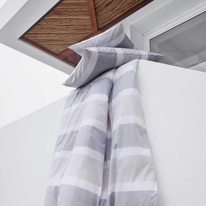 Actual product image Schlossberg Duvet cover RIGA grey (Duvet cover, 160 x 210 cm)