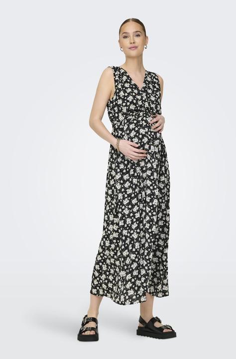 Image du produit Only Maternity Coupe normale Col en V Maternité Robe longue (L)