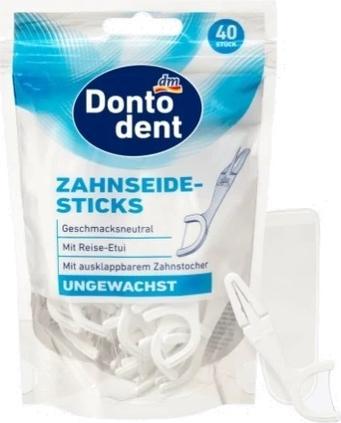dm Dontodent Bastoncini di filo interdentale