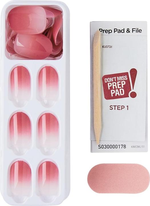 Immagine prodotto KISS Self-Adhesive Nails Impress Color Nails Beat The Heat - 30 Pieces (Unghie artificiali)