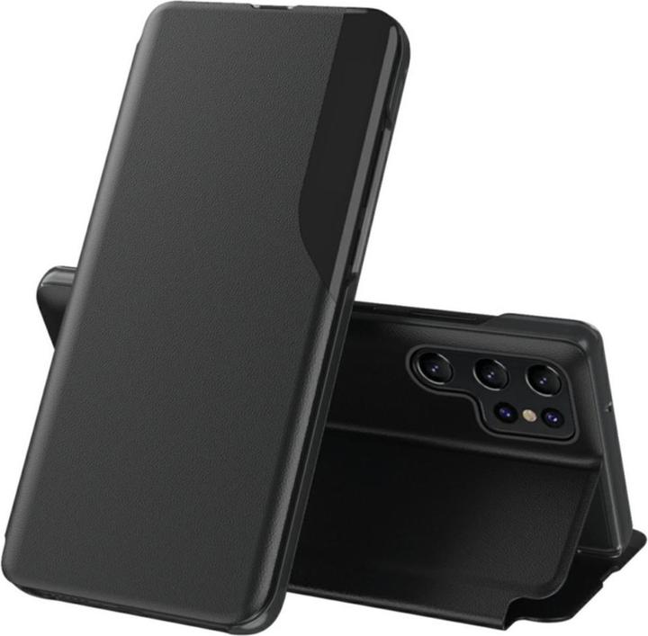 Produktbild Deltalabs Lederhülle Flip Case Samsung Galaxy S25 Ultra (Samsung Galaxy S25 Ultra)