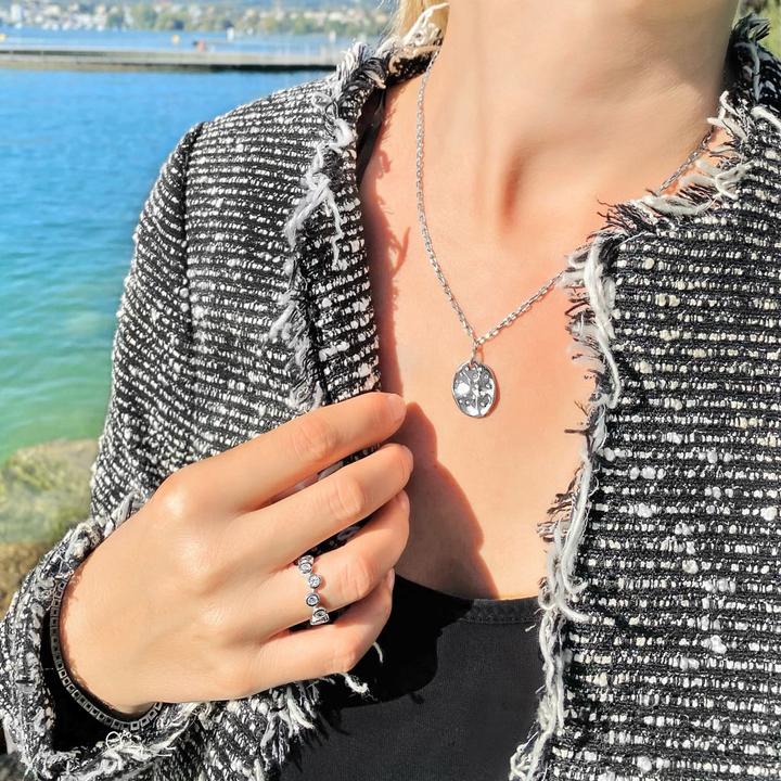 Immagine prodotto Candy Collana Portafortuna, Argento 925 (Argento 925, 42 - 45 cm)