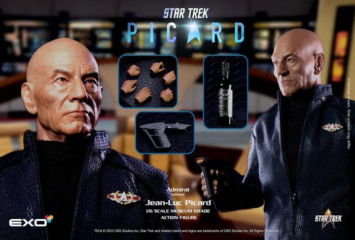 Produktbild Exo-6 Star Trek: Picard Actionfigur 1/6 Jean-Luc Picard 28 cm