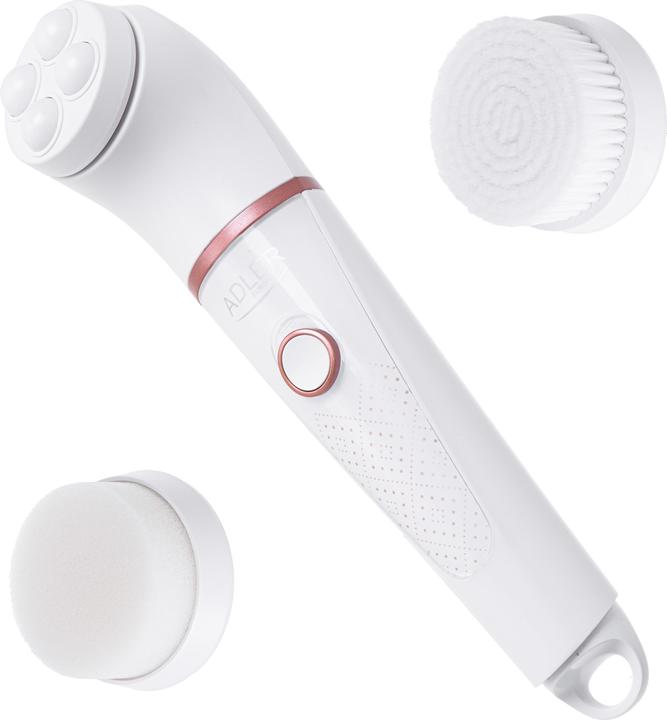 Actual product image Adler AD 2178 facial cleansing brush Vibrating & rotating brush White Battery