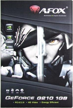 Produktbild AFOX AF210-1024D3L5 Grafikkarte GEFORCE GT210 1GB LOW PROFILE (1 GB)