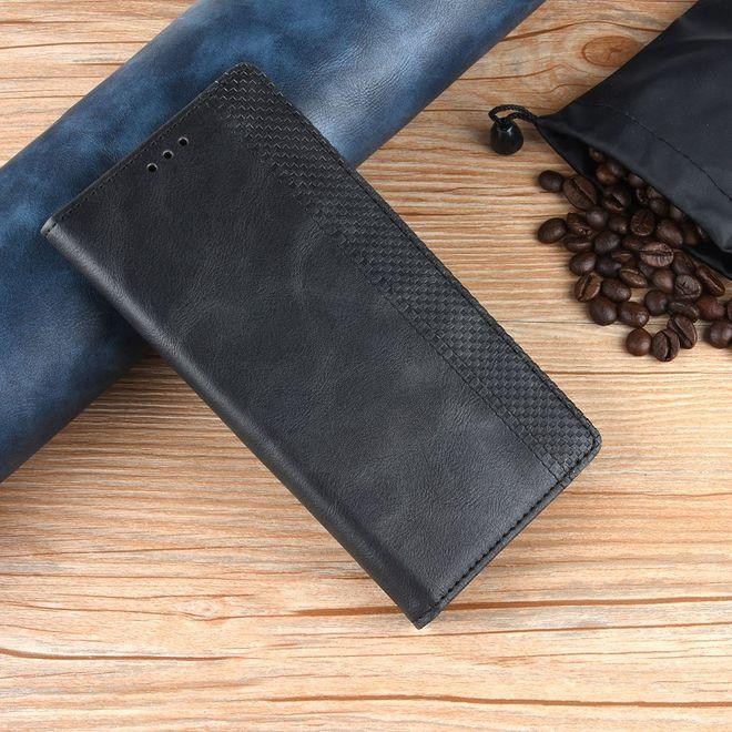 Produktbild MU Style Vintage Style Leder Bookcover Hülle (Honor 20 Lite)