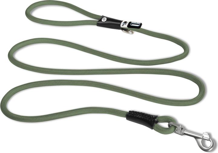 Actual product image Curli Dog leash Stretch Comfort ø 10 mm / 1.8 m, Moss (L, Dog, General)