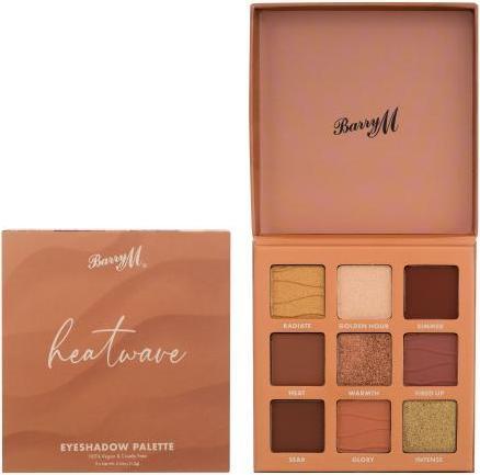 Actual product image Barry M Heatwave Eyeshadow Palette