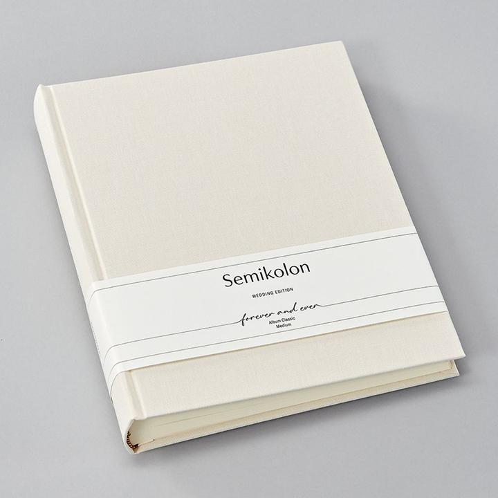 Produktbild Semikolon Album Classic Medium, chamois Wedding Edition