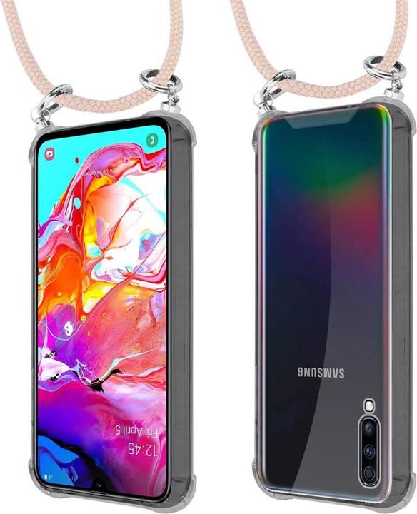 Produktbild Cadorabo TPU Handy Kette SILBER Cover