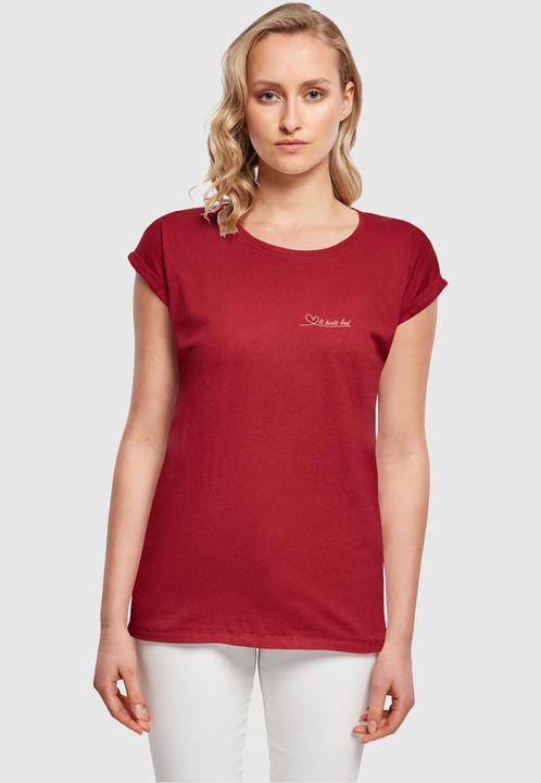 Actual product image Merchcode Ladies It Beats Loud Extended Shoulder Tee - 113363 (3XL)
