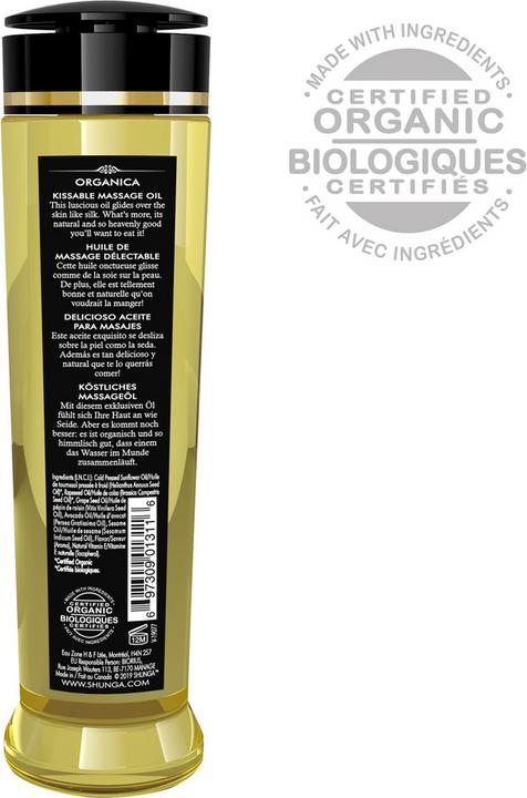 Image du produit Shunga Massage Öl Organica (240 ml)