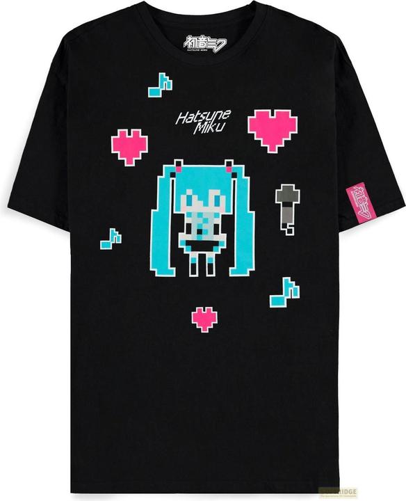Difuzed Hatsune Miku - Unisex Pixel Short Sleeved T-shirt - XL (XL)