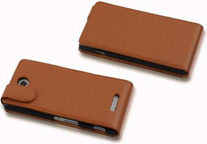 Actual product image Cadorabo Flip with structure cover (Sony Xperia C)