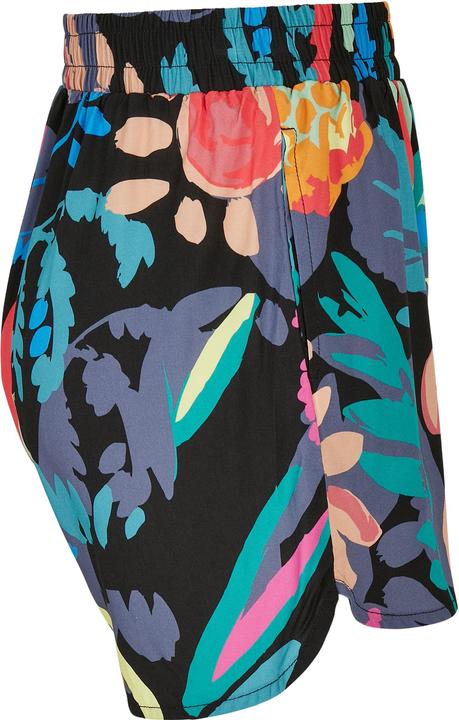 Actual product image Urban Classics Ladies AOP Viscose Resort Shorts - 6330 (5XL)