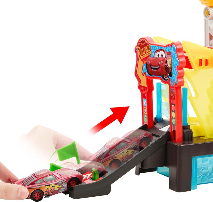 Productafbeelding Disney Pixar Cars Color Changers Lightning McQueen Autowaschanlage