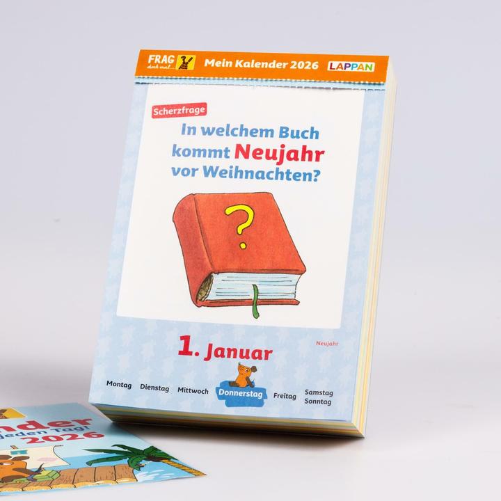 Produktbild Frag doch mal... die Maus: Tageskalender 2026 – Mein Kalender für jeden Tag! (Deutsch)