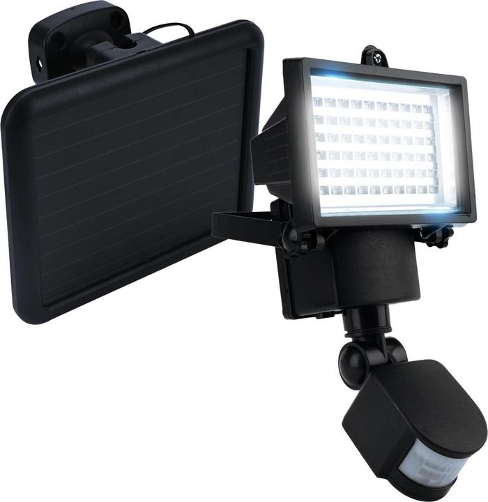 Casativo Solar-LED-Wand-Fluter für aussen, mit PIR-Sensor, 12 W, 750 Lumen, IP44 (750 lm, IP44)