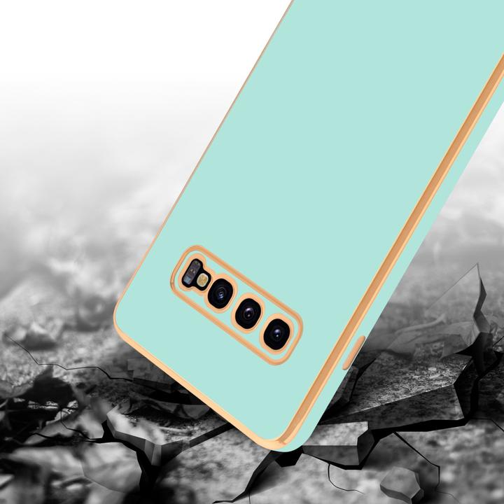 Actual product image Cadorabo Case for Samsung Galaxy S10 PLUS in TPU with camera protection LM130 Style (Samsung Galaxy S10+)